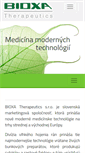 Mobile Screenshot of bioxa.sk