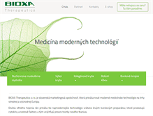 Tablet Screenshot of bioxa.sk